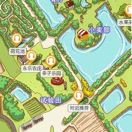 广州永乐农k1体育下载庄智慧地图导览带你了解浓郁水乡的农家菜(图2)