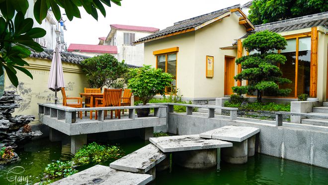 k1棋牌官网肇庆星湖旁边的客栈打造出宋文化的经典客房就是一座府第(图6)